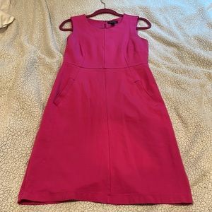 Land’s End Ponte Knit dress, hot pink
